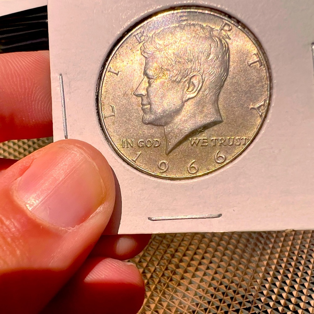 1966 US Half Dollar 40% Silver
